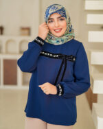 شومیز نیلو - Image 4